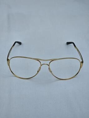 Oakley Caveat OO4054-15 Gold Aviator Sunglasses 60-14-137 Frames Only No Lenses